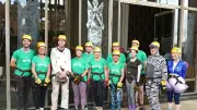 Daring Abseil Down Coventry Cathedral Raises Funds for Food Charity