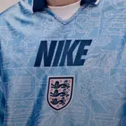 England Unveil '90s-Inspired Nike Retro Shirt Ahead of World Cup