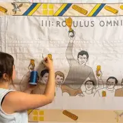 Greggs Unveils 'Ta-Pastry' Tapestry Stunt Rivaling Bayeux Tapestry