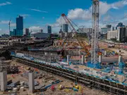 HS2 Curzon Street Station: Major Construction Begins with Concrete Beams