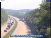 M54 HGV Fire Shuts Motorway Between Wolverhampton and Albrighton Amid Heatwave