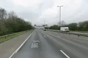 M6 Crash Near M5 Junction Causes Lane Closures and Delays