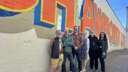 New Mural Brightens Whitworth Railway Steps in Community Project