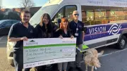 Norfolk Sight Loss Charity Receives £1,500 Donation from Housebuilder for 220th Anniversary
