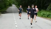 Runner Nears End of Scotland Leg in 42-Marathon Challenge for MS Mum