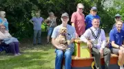 South Wigston Men's Shed Unveils Canal-Side Buddy Bench to Spark Conversations