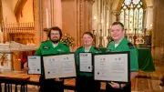 St John Ambulance Cymru Volunteers Honored with Life-Saving Awards at Llandaff Cathedral