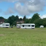 Travellers set up new camp in Birmingham park