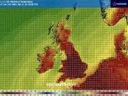 UK Weather Maps Show Hottest Day in History Days Away as Birmingham Surges to 40C