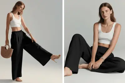 Amazon Linen Trousers for Women: Summer Wide Leg Deal Under £30