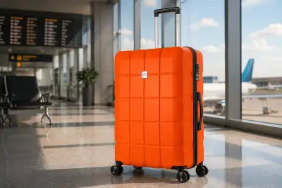 Amazon slashes price of ATX Large Orange Suitcase by 40%