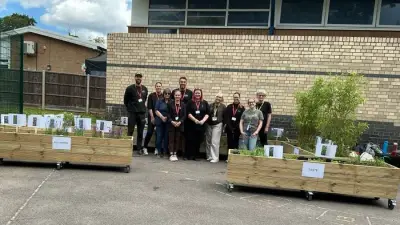 Bracknell School Gets £3,000 Sensory Garden Donation from Cala Homes