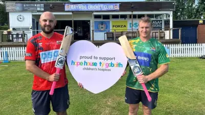Charity Cricket Match at Brymbo to Support Hope House Tŷ Gobaith Hospice