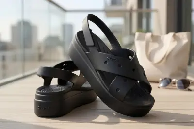 Crocs Brooklyn Cross Sandals at More Than Half Price in Amazon Deal