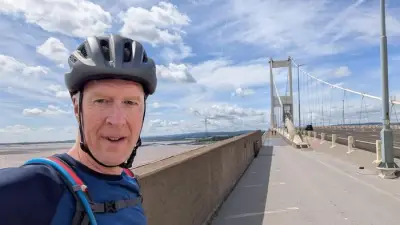 Cyclist Andy Avenell nears end of 1,200-mile charity ride for Sue Ryder after friend's death