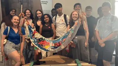 Derby Teenagers Showcase Artwork at Major London Gallery Somerset House