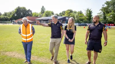 Didsbury Rugby Club Gets £2,500 Donation for Flood Repairs