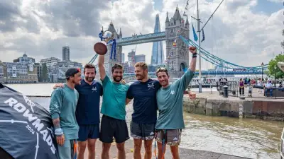Dorset Air Ambulance Doctor Helps Break Guinness World Record in 2,000-Mile Row