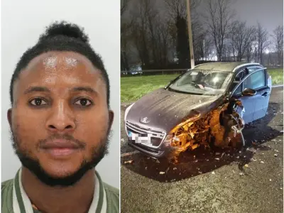 Drink-driving dad who killed baby daughter in crash is wanted by police