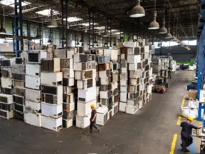 Dudley borough suspends fridge collections amid recycling crisis