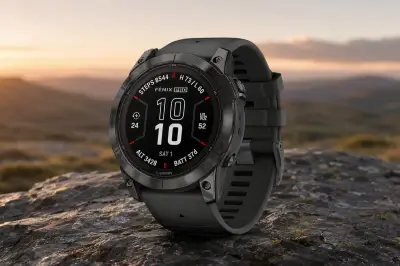 Garmin Fenix 7 Solar Smartwatch: The Ultimate Outdoor Companion for Adventurers
