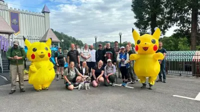 Gulliver's Kingdom staff raise £5,000 for charity with 21km trek