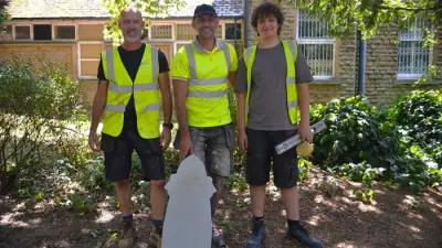 Historic Pet Gravestone Restored After Four-Year Search in Woodthorpe Park