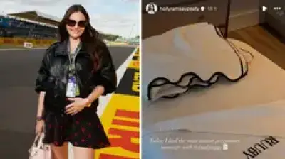 Holly Ramsay Shares Pregnancy Massage Moment Ahead of Baby Girl with Adam Peaty