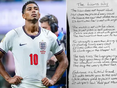 Jude Bellingham shares touching letter after England World Cup semi-final defeat