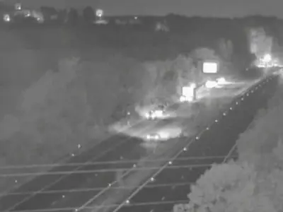 M42 crash leaves woman with potentially serious injuries in four-vehicle collision