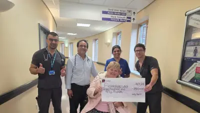 Mobility Scooter Sponsored Ride Raises Funds for Hospital Respiratory Unit