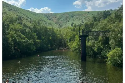National Trust Beauty Spot with Swimming Lake Perfect to Cool Off