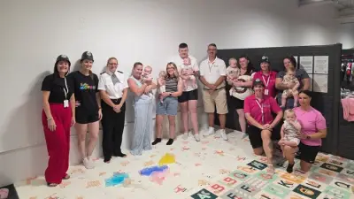 Police chief visits North Wales hub using seized cash to support parents