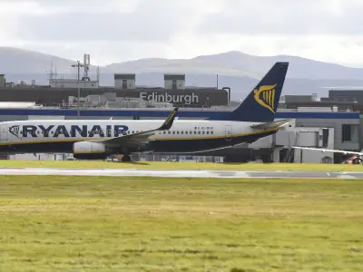 Ryanair flight from Malaga issues emergency code before safe landing in Edinburgh