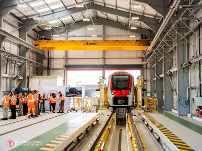 Transport for Wales invests £12m in new bogie drop at Canton depot