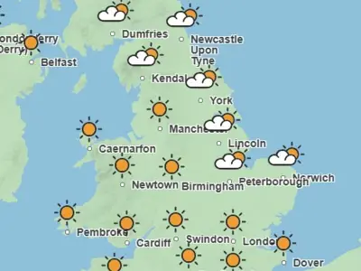 UK Heatwave to Continue: No Rain in Sight as Weather Maps Stay Red