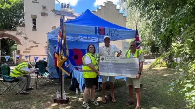 Veterans Charity in Cheshire Gets Cash Boost for New Display Tent
