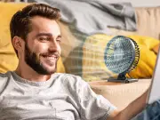 £15 USB Desk Fan Called 'Game-Changing' on Hottest Day on Record