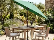 £35 Harbour Housewares Tilting Garden Parasol now cheaper with £21 cashback deal