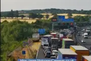 80-Minute Delays on M5 After Crash Involving Three Cars and Van