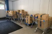 Amazon Sutton Coldfield Warehouse Donates 300kg of Food to Birmingham Foodbank