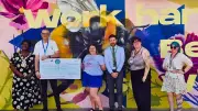 Burton Schoolchildren Unveil Mural Funded by Trent & Dove Grant