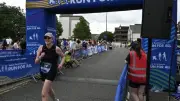 Derbyshire mother completes half-marathon for domestic abuse charity, raising hundreds