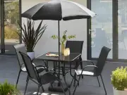 Dunelm's 6-Piece Garden Dining Set Under £100 for Summer Heatwave