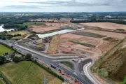 Early Progress on West Midlands Interchange as A5 Roundabout Works Begin