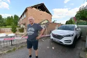 Fresh Images Show House Collapse Near Kidderminster After Landslip
