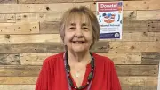 Grandmother Volunteers at EACH Ely Shop to Thank Charity for Granddaughter's Care
