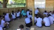 Heatwave-Proof Outdoor Classroom Opens at Lime Tree Primary School