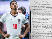 Jude Bellingham shares touching letter after England World Cup semi-final defeat