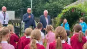 Memorial Garden Honours Late Chair of Governors at St John's Stonefold